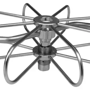 Mosmatic Duct Spinner - 24" Diameter 2-Nozzle 3/8" (Adjustable Arm)