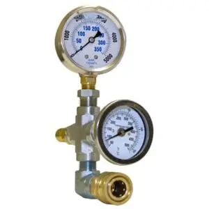 Dual Purpose Temperature & Pressure Test Gauge Kit