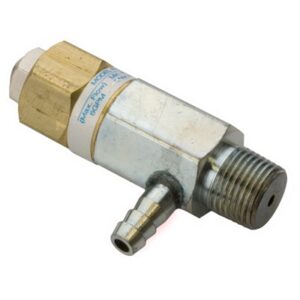 High Pressure Relief Valve with Brass Barb 3/8"