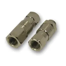 Suttner Easywash Stainless Steel Swivel 1/4" F x 1/4" F 10-Pack