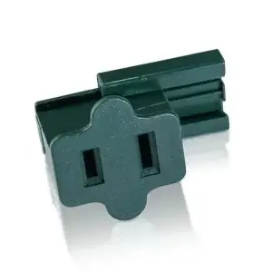 Female Slide On Vampire Plug, SPT-1, Green - Pack of 25