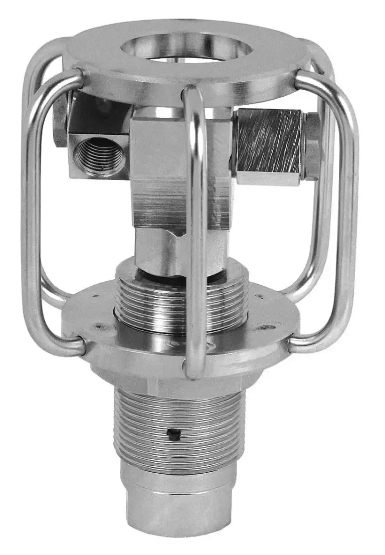 Mosmatic Duct Spinner - 3" Diameter 3-Nozzle 3/8" (Adjustable Arm)