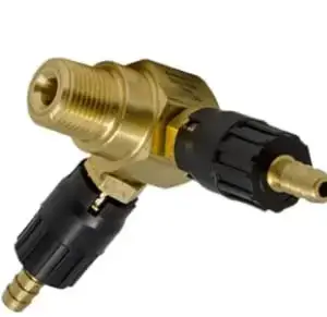 Dual Port Adjustable Hi-Draw Injector 2.3 Orifice for  5-8 GPM 3/8