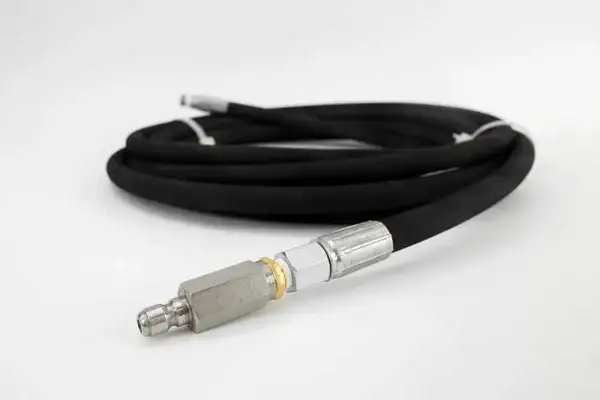 20ft Stiff 2-‐Wire Hose with In­‐Line Screen Quick Connect