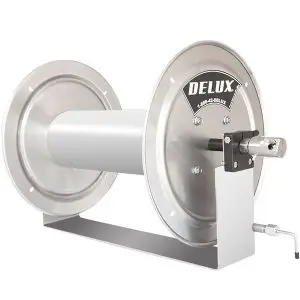 Hose Reel soft wash 8" stainless steel -S.S frame