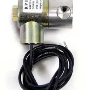 Stainless Steel 24 VAC N/C Adjustable Kip Solenoid 1/4" with Conduit Body Style