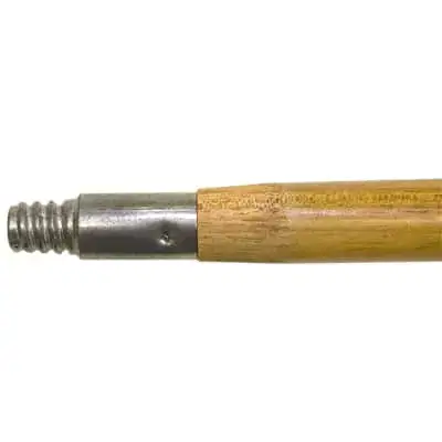 Metal Threaded Wooden Handle