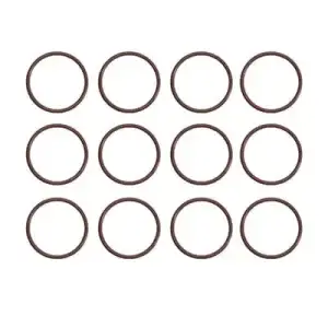 1/4 inch O Rings For Quick Couplers Viton Brown Chemical Resistant (Set of 10)